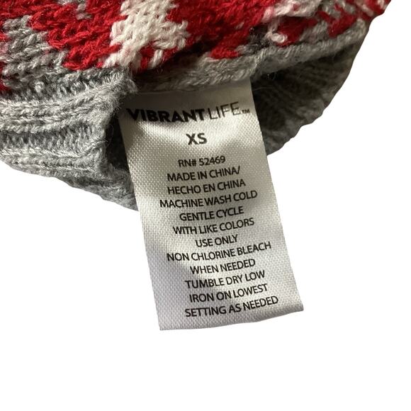 Vibrant Life "Spoiled" Red Pet Sweater - Picture 5 of 7